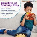 5 Pieces Marble Maze Mat Sensory Fidget Set