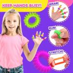 Fidget Rings for Kids: 18-Pack Sensory Toys