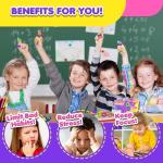 Fidget Rings for Kids: 18-Pack Sensory Toys