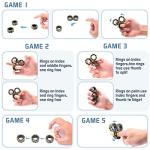 Magnetic Fidget Ring Toy Set for Kids