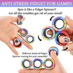 9Pcs Magnetic Rings Fidget Toy Set for Kids