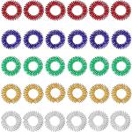 30 Acupressure Fidget Rings for Stress Relief