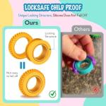 Fidget Rings for Kids – 12 Pcs Set