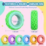 Fidget Rings for Kids – 12 Pcs Set