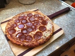 Wooden Pizza Peel for Easy Serving