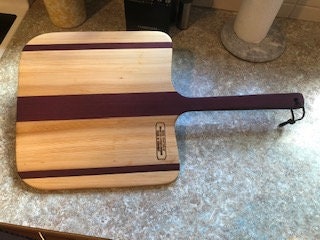 Wooden Pizza Peel for Easy Serving
