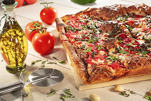 XL Rectangular Pizza Stone for Oven or Grill