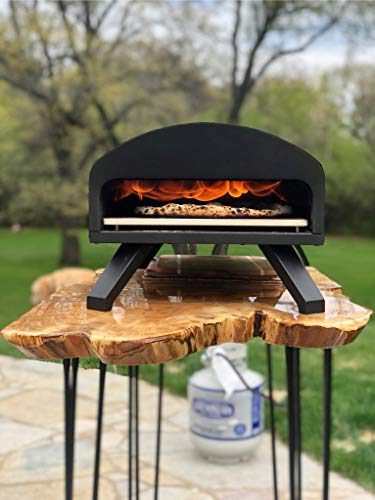 Bertello Outdoor Pizza Oven and Pizza Peel Set