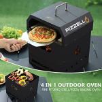 PIZZELLO 4-in-1 Wood Fired Outdoor Pizza Oven