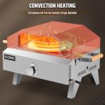 Razorri Comodo Portable Gas Pizza Oven & Griller