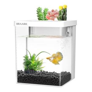 1.5 Gallon Betta Fish Tank with LED Light