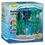 Hexagon LED Aquarium Kit with Color-Changing Light