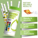 8-in-1 Aquarium Water Test Kit Strips
