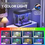 Smart 2.4 Gallon Fish Tank with Humidifier & Lights