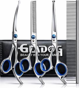 5-in-1 Dog Grooming Scissors Set for Pets