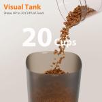 Automatic Double Cat Feeder with Timer and Bowls