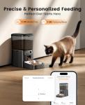 Oneisall WiFi Automatic Cat Feeder with App Control