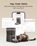 Oneisall WiFi Automatic Cat Feeder with App Control