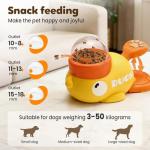 Interactive Treat Dispenser Toy for Small Dogs