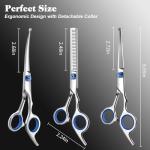 4-in-1 Dog & Cat Grooming Scissors Kit