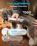 4-in-1 Dog Grooming Kit with LCD Display