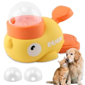 Duck-Shaped Interactive Treat Dispenser for Pets