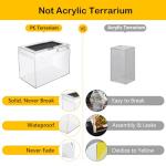 7-Piece Reptile Terrarium Kit with Locking Lid