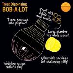 Starmark Bob-a-Lot Treat Dispenser Dog Toy