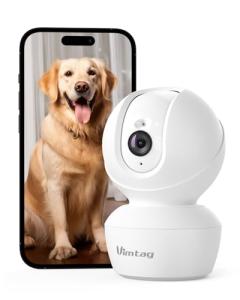 4MP Indoor Pet Camera with 2-Way Audio
