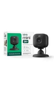 Blink Mini Indoor Security Camera - 2K, Night Vision
