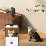 TKENPRO 2K Smart Pet Camera with Treat Dispenser