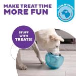 Interactive Treat-Dispensing Puzzle Ball for Dogs