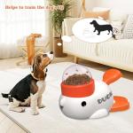 YOOIU Duck-Shaped Interactive Dog Treat Dispenser Toy
