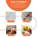 Sparkle Duck Anti-Slip Dog Feeder Toy