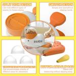 YOOIU Duck-Shaped Interactive Dog Treat Dispenser Toy