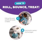Interactive Treat-Dispensing Puzzle Ball for Dogs