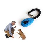 4 Pack Dog Training Clicker Set with Straps