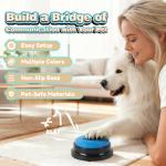 Voice Recording Dog Buttons - 8 Fun Colors