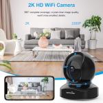 1080P WiFi Indoor Security Camera with Night Vision