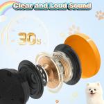 Voice Recording Dog Buttons - 8 Fun Colors