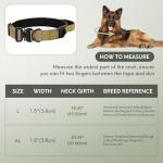 Tactical Dog Collar with AirTag Holder - Large