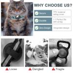 Reflective Cat Collar with GPS AirTag Holder