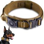Waterproof AirTag Dog Collar with Control Handle