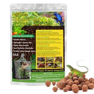Organic Clay Balls for Reptile Terrariums