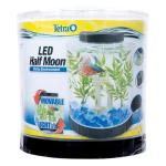 Tetra Half Moon 1 Gallon Fish Tank with LED