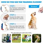 OYEFLY 2-Pack Dog Training Clickers with Straps