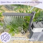 VILLNO 10W Adjustable 3-in-1 Aquarium Filter
