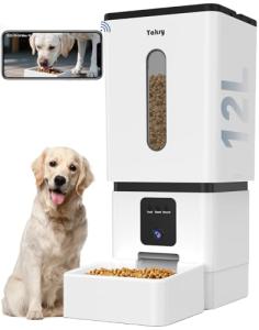 Smart Dog Feeder with Camera and App Control