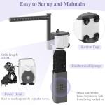 VILLNO 10W Adjustable 3-in-1 Aquarium Filter
