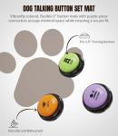 Dog Communication Buttons Set with Voice Recording